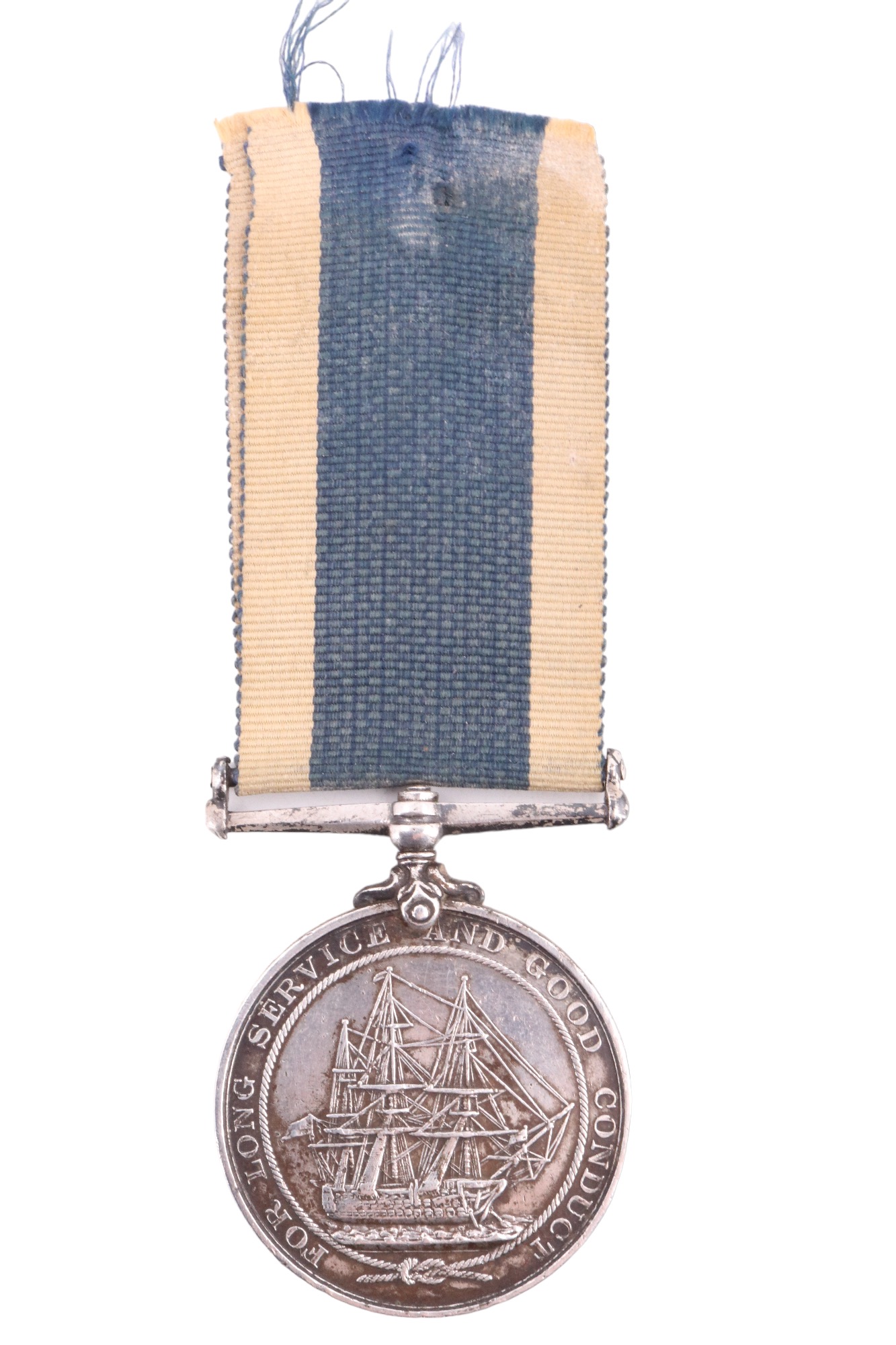 A George V Royal Navy Long Service and Good Conduct Medal to 7124 Joseph Peek, Gunner, RMA, with - Image 2 of 8