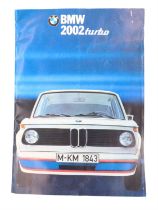 [ Classic car ] A 1970s BMW 2002 turbo sales brochure