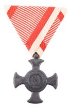 An Imperial Austrian Iron Cross for Merit 1916