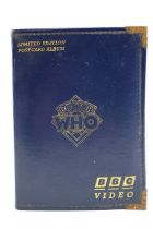 A BBC Doctor Who limited edition postcard album, circa 1994