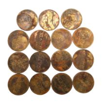 A group of Mars Drinks tokens