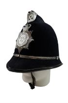 A QEII West Yorkshire Constabulary Custodian helmet, [ police ]