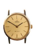 A 1974 Omega De Ville stainless steel wristwatch, having a crown-wound 625 caliber 17 jewel