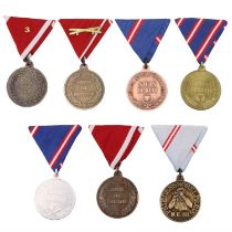 Sundry Austrian service medals