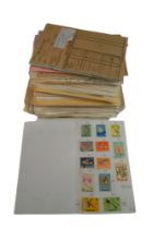 A group of Philatelic Society / Club booklets containing a collection of GB and world stamps