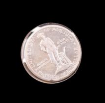 A 1925 USA silver Lexington-Concord Sesquicentennial half dollar