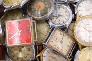 Sundry vintage wristwatches, circa 1930s-1970s, (a/f)