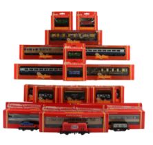 A quantity of Hornby model railway rolling stock