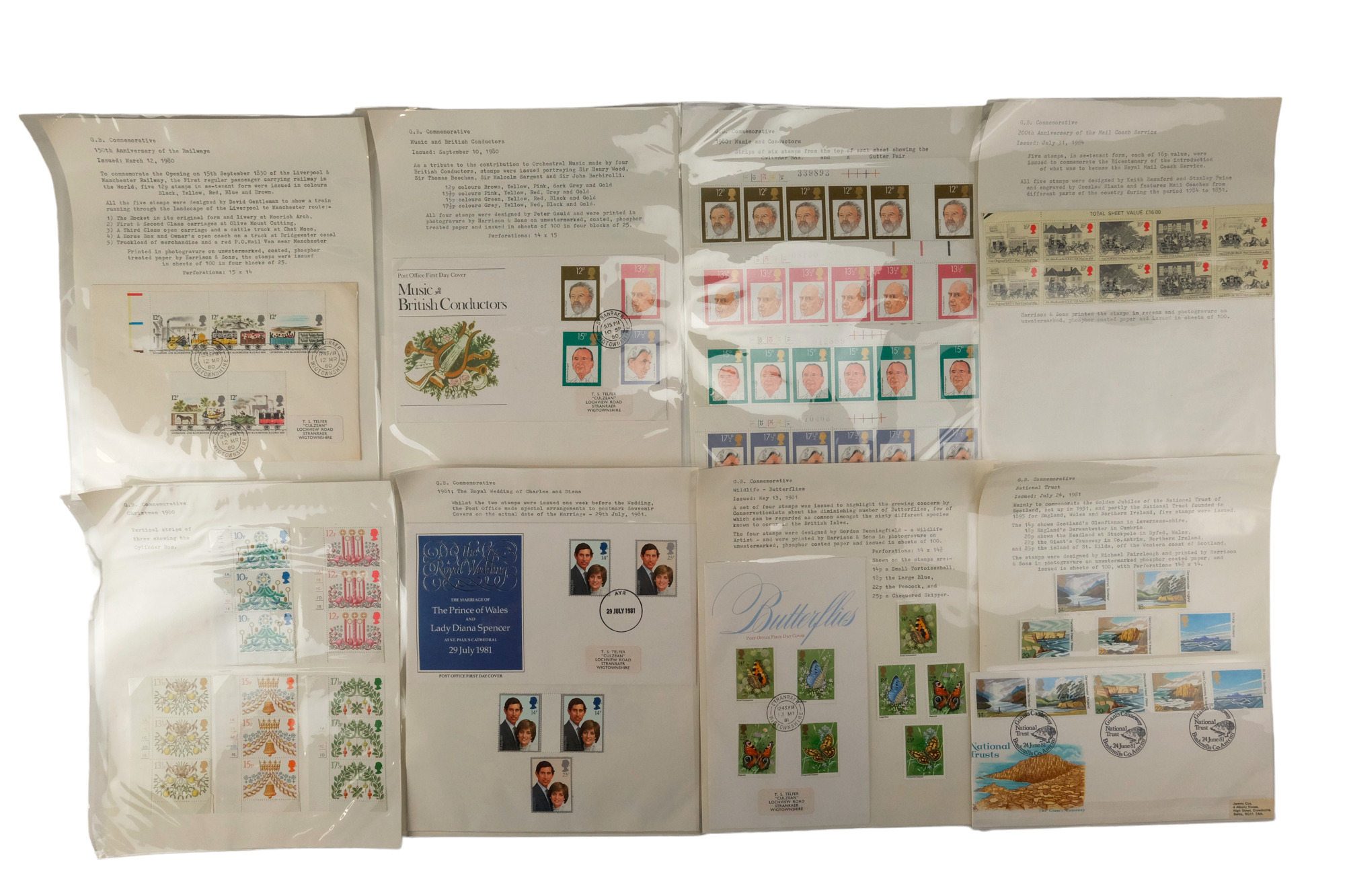 A group of GB mint stamps, including Royal Mail Mint Stamp Packs, Britain's Second Series of - Image 3 of 4
