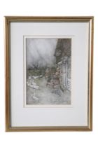 After Arthur Rackham (1867 - 1939) Seven illustrative prints, double card mounted in gilt frames