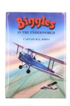 Captain W E Johns, "Biggles In The Underworld", one of a limited edition of 300 copies, signed by