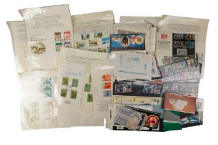 A group of GB mint stamps, including Royal Mail Mint Stamp Packs, Britain's Second Series of