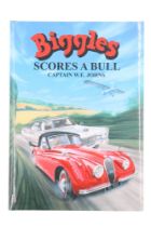 Captain W E Johns, "Biggles Scores A Bull", one of a limited edition of 50 copies, each having an
