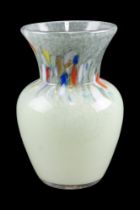 A diminutive Monart style glass vase, 10.5 cm