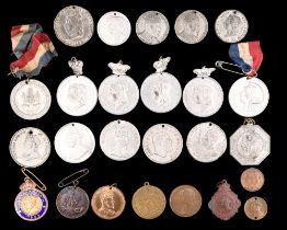 A quantity of Victorian and later royal commemorative medallions