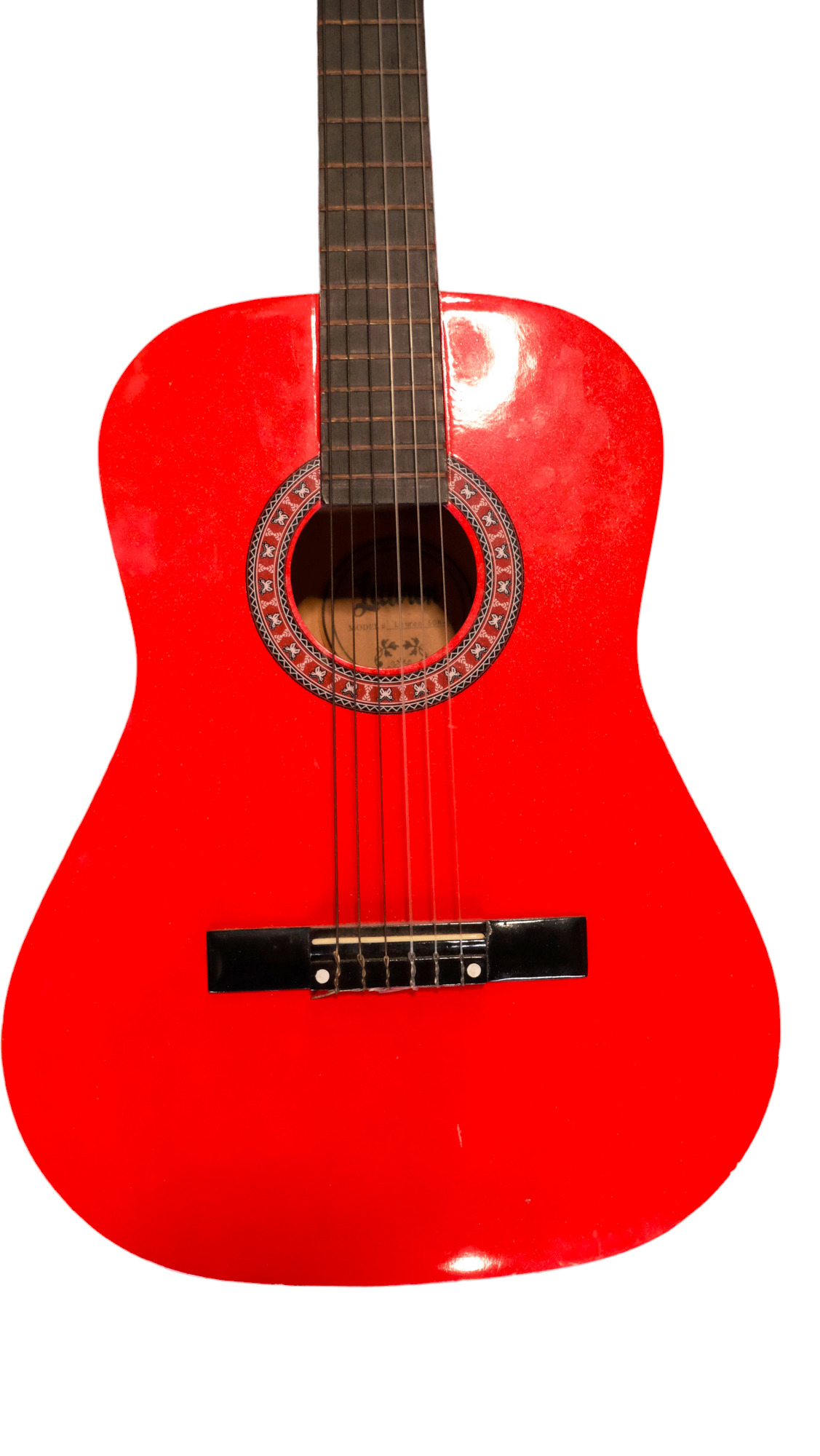 A Lauren acoustic guitar - Image 2 of 2