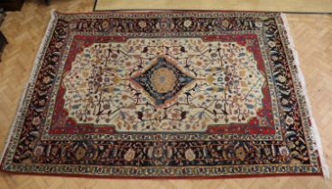 A Karaman Persian wool-pile rug, late 20th Century, 328 x 235 cm