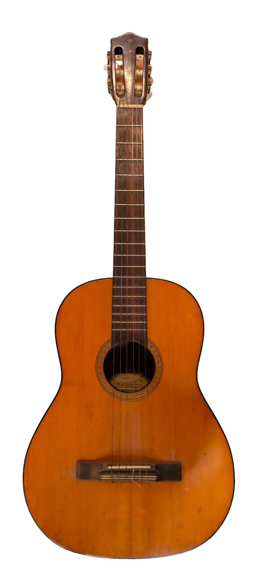 A Rosetti "The Schaller Scholar" No 007 cased acoustic guitar, circa 1960s, 100 cm long - Image 2 of 2