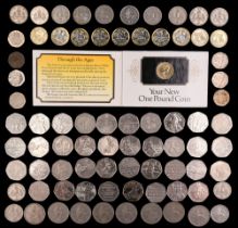 A quantity of circulation commemorative GB fifty pence coins, including Paddington Bear, Beatrix
