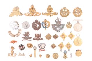 Sundry military badges etc