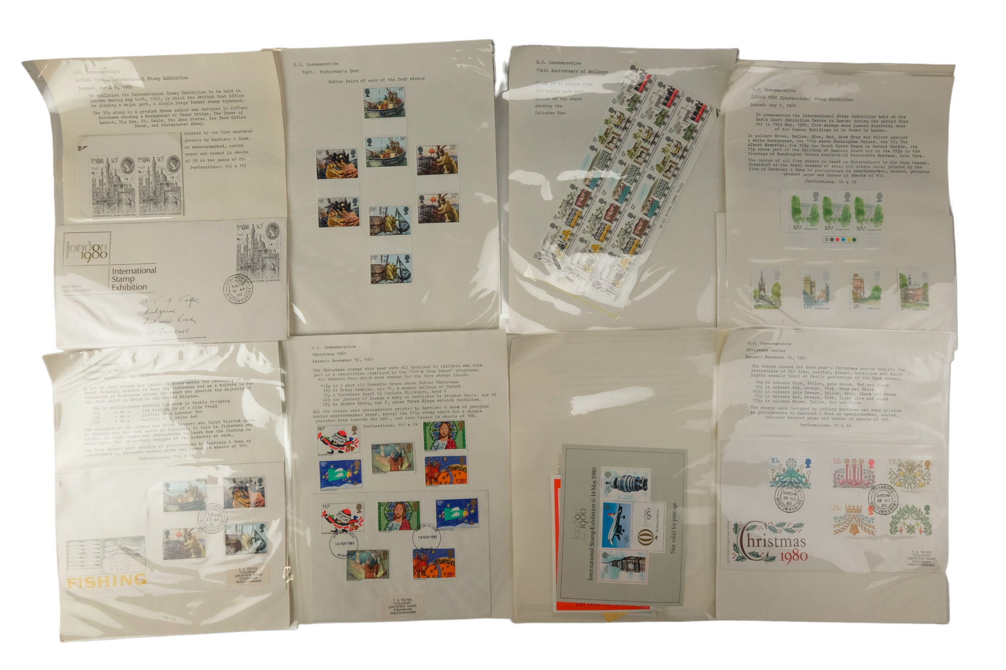 A group of GB mint stamps, including Royal Mail Mint Stamp Packs, Britain's Second Series of - Image 2 of 4