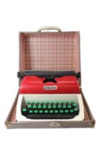 A cased Lilliput child's typewriter