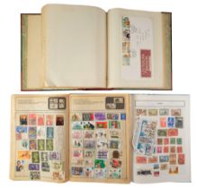 An album of GB first day stamp covers and a small quantity of George V stamps together with two