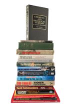 A large quantity of books on Post War military history, tactics, espionage, etc