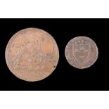 An 1811 Bradeley, Bilston and Priestfield Collieries and Iron Works copper Conder token together