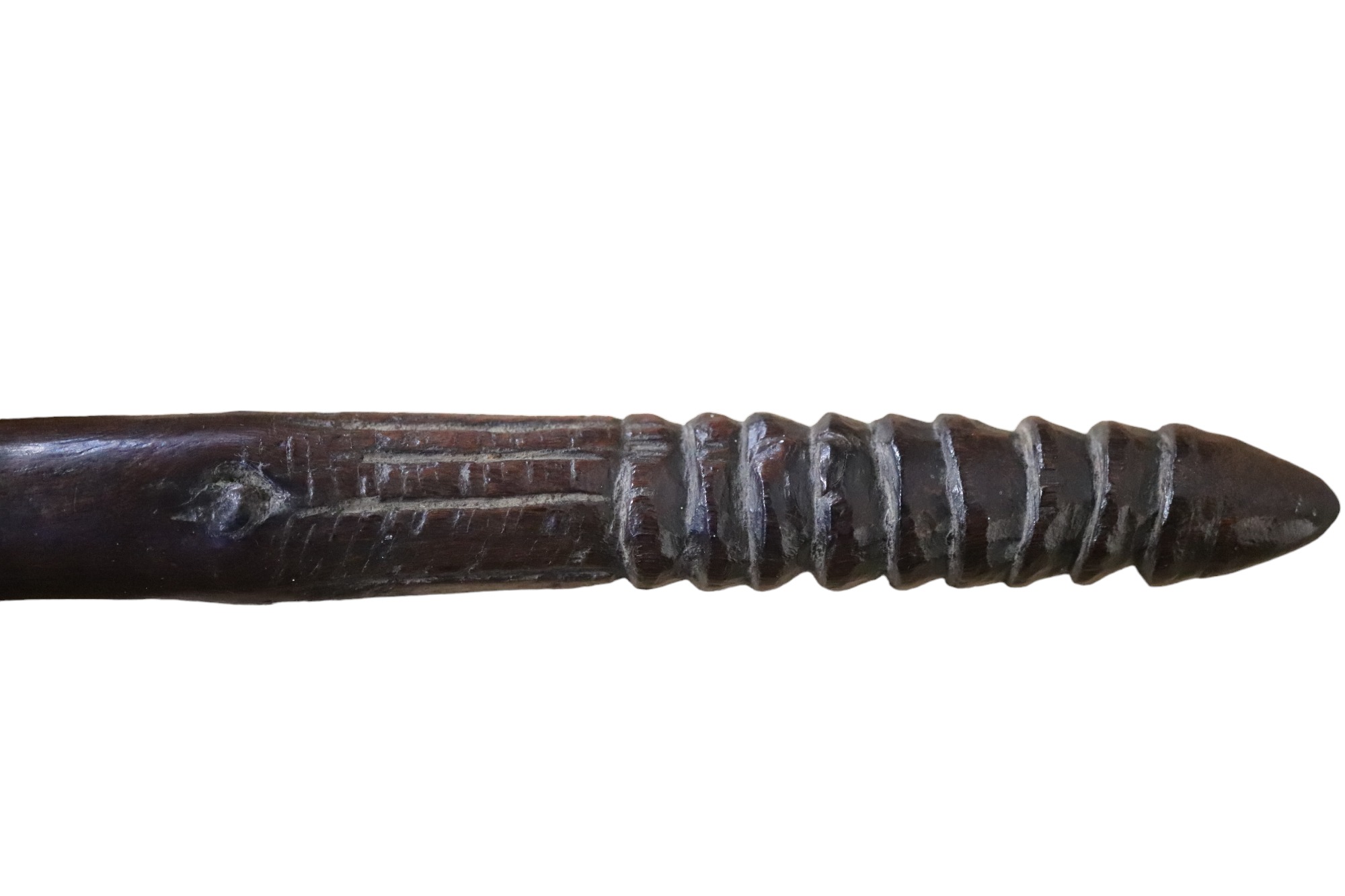 An Australian aboriginal waddy cluck / digging stick, 56 cm - Image 8 of 11