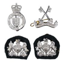 York and North East Yorkshire Police, Securicor and Warrant officer cap / rank badges
