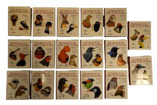 A complete series and "Special Volume" of Josep del Hoyo, "The Handbook of The Birds of the
