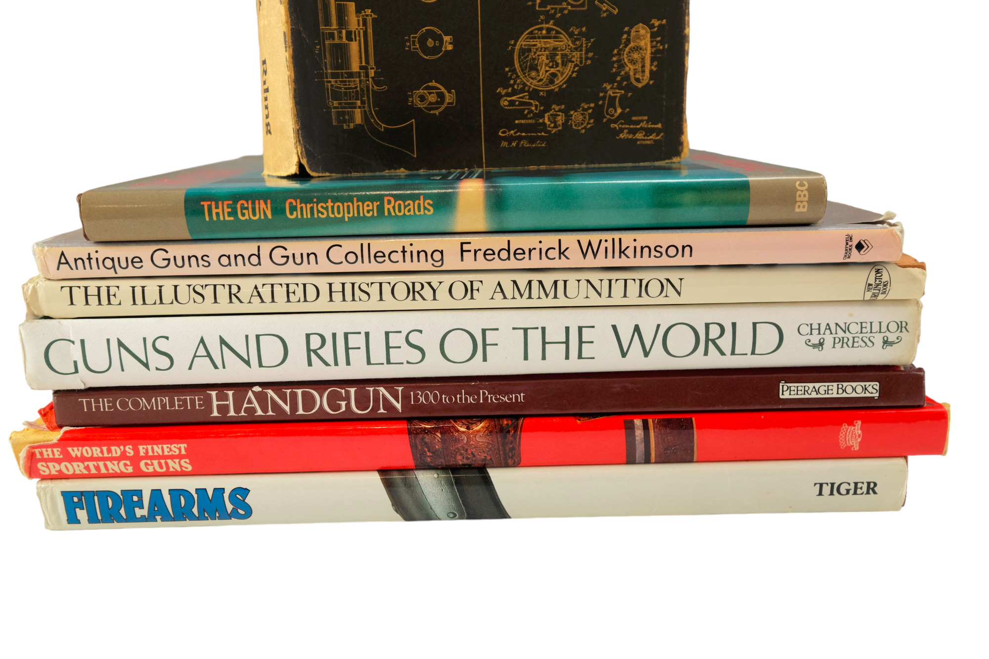A group of books on antique guns and firearms including Winant "Firearms Curiosa", and Hogg, "The - Image 2 of 3