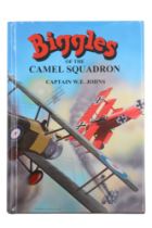 Captain W E Johns, "Biggles of the Camel Squadron", one of a limited edition of 300 copies, signed