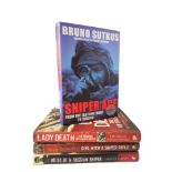 Four books on military snipers
