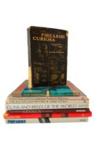 A group of books on antique guns and firearms including Winant "Firearms Curiosa", and Hogg, "The