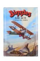 Captain W E Johns, "Biggles Air Ace", presentation copy given to the artist Andrew Skilleter by