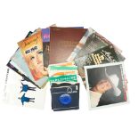 A quantity of vinyl records including albums and singles by The Beatles, The Who, The Yard Birds,