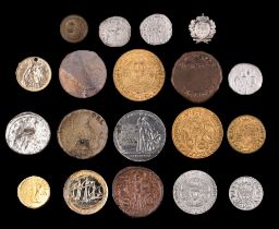 A group of Westair Reproductions Limited (WRL) and similar coins / tokens