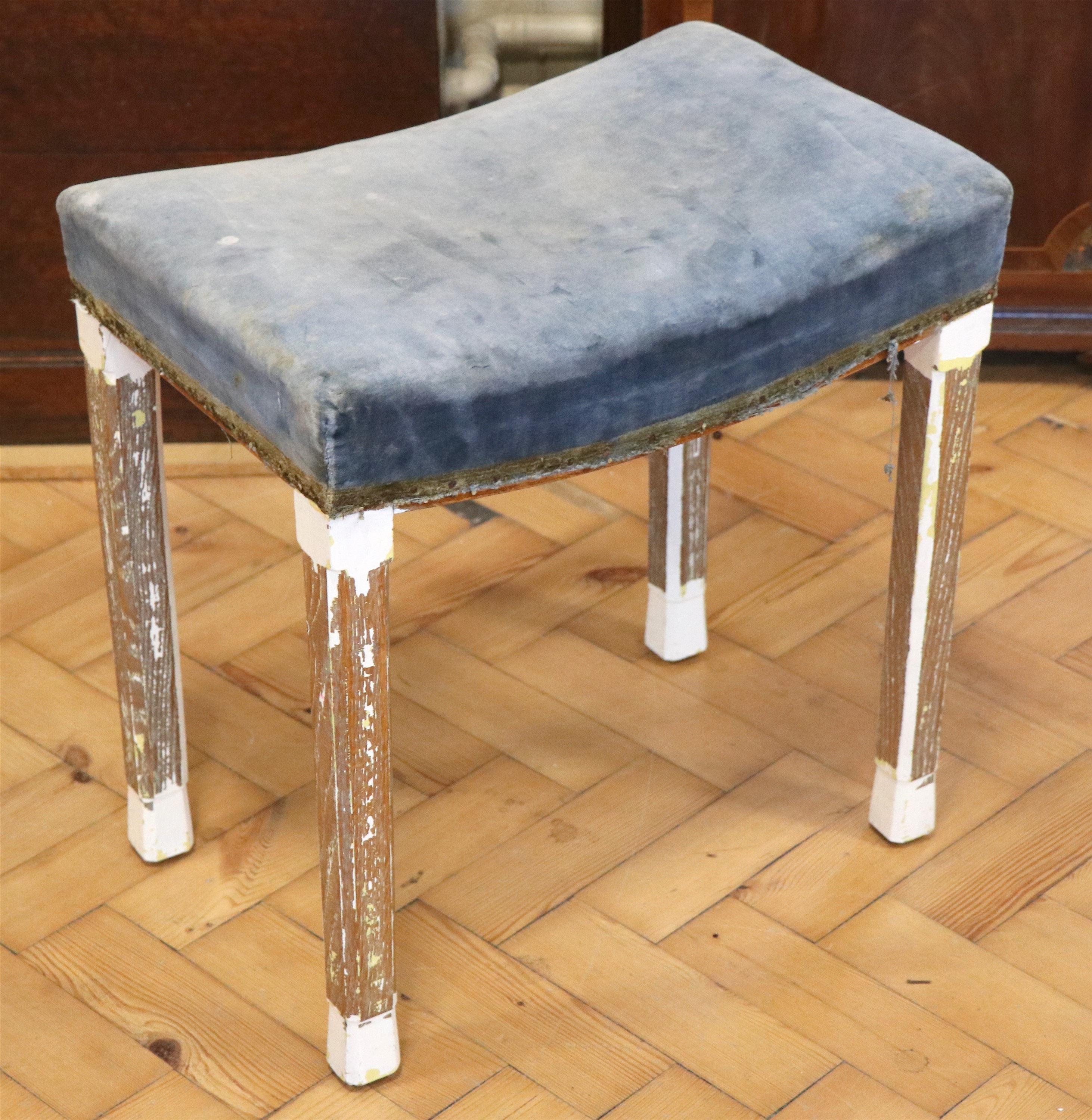 A Queen Elizabeth II oak Coronation stool - Image 2 of 2