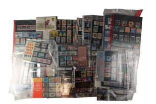 A large quantity of Royal Mail Mint Stamp Packs and other GB unfranked mint stamps