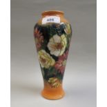 Moorcroft collectors club baluster form vase, in ' Victoriana ' pattern by Emma Bussons, dated 1997,