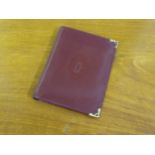 Cartier burgundy leather wallet Good condition with couple of very minor marks (see photos)