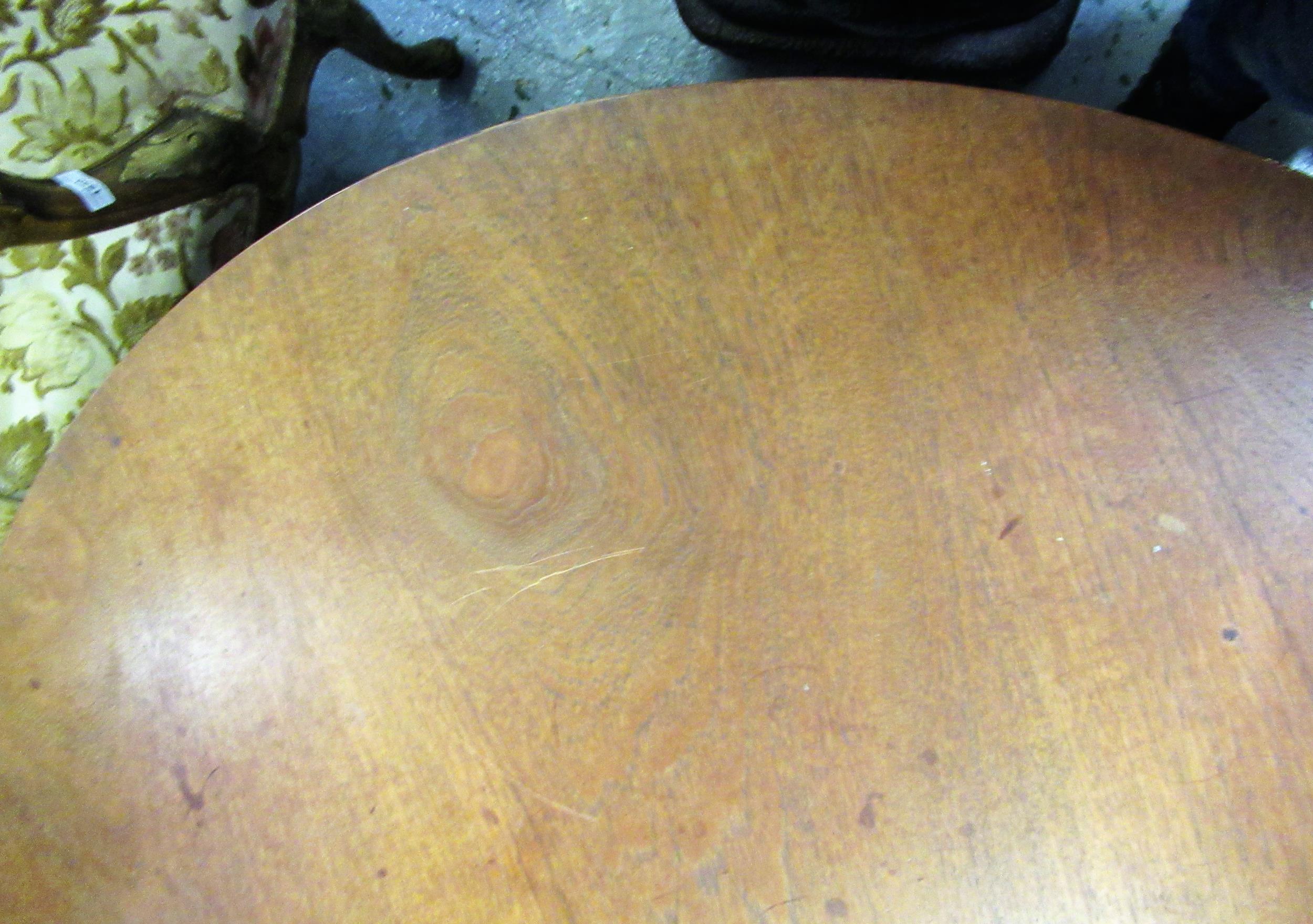 Frem Rojle, Danish teak circular dining table with four integral chairs on turned tapering supports, - Image 6 of 10