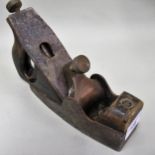 Norris London brass, steel and wooden woodworking plane