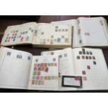 Large collection of World stamps housed in albums and loose, including Penny Blacks, Penny Reds