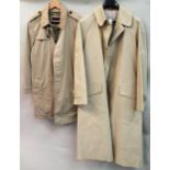Hackett, London, gentleman's trench coat, size L together with another by Rainmac of Midhurst,