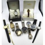 Quantity of various ladies and gentleman's wristwatches