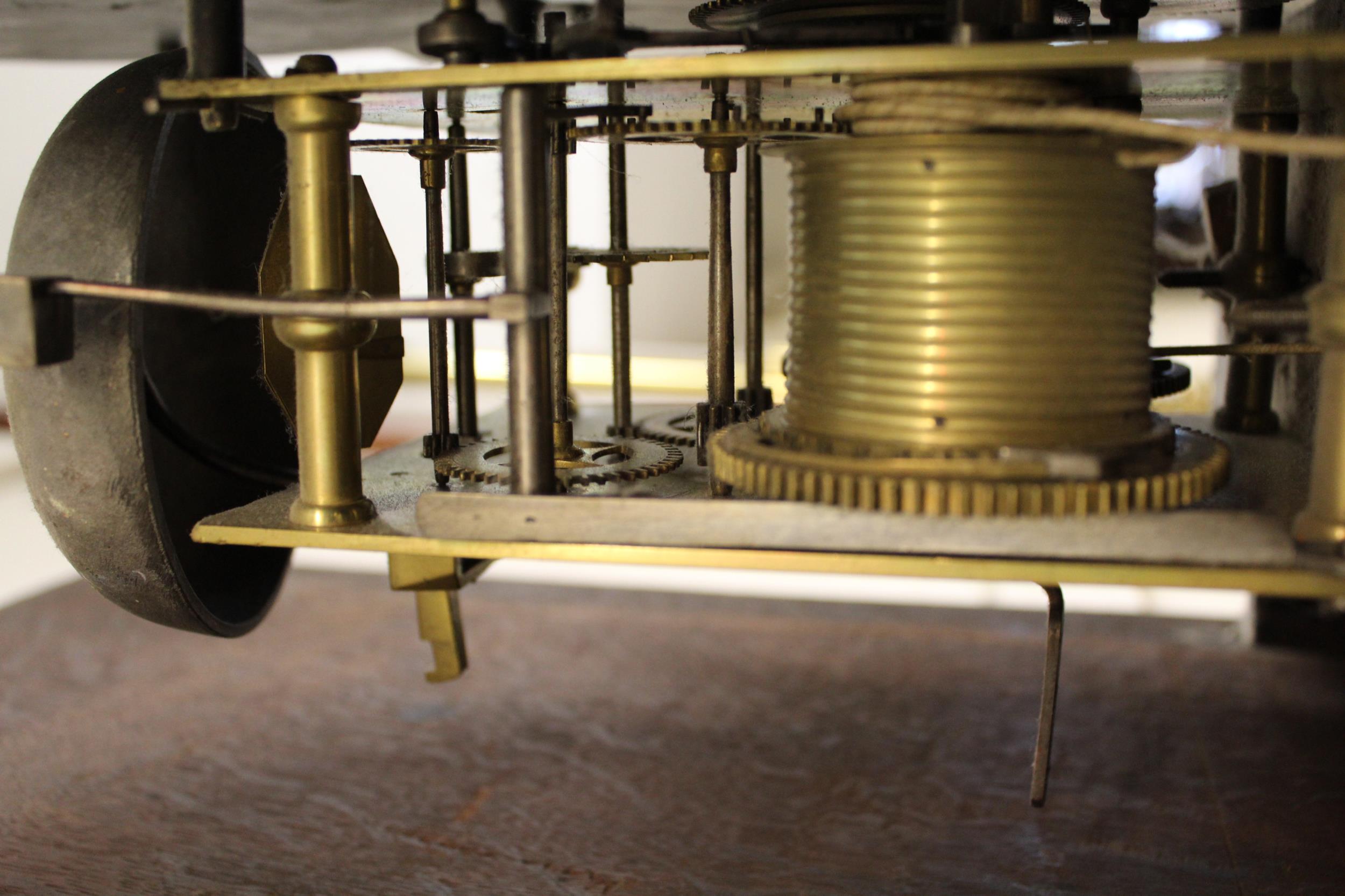 John Hewkley, 18th Century chinoiserie longcase clock, the pagoda top hood enclosing a brass dial - Image 5 of 20