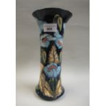 ' Blue Rhapsody ', a modern Moorcroft collectors club vase, designed by Philip Gibson, dated 2001,